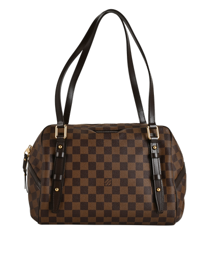 Rivington, £650, Handbags, Brown, Canvas, Front view